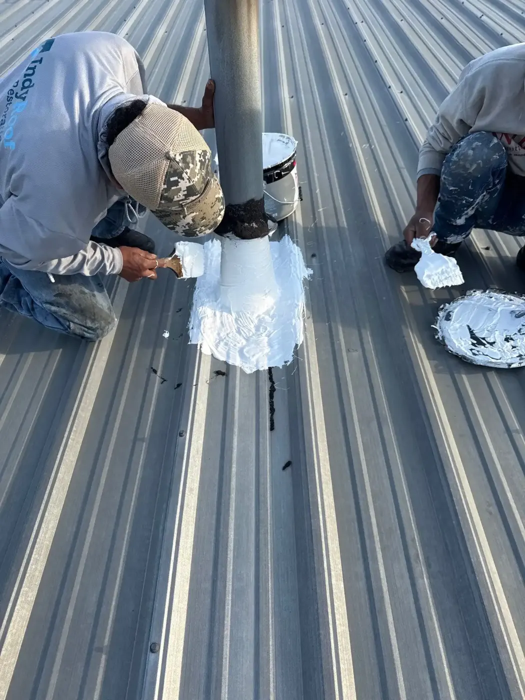 Flashing and seam work in Martinsville